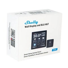 Load image into Gallery viewer, Manage Your Smart Devices from One Centralized Place with Shelly Wall Display, Now Combined with Shelly Blu H&T for Precise Climate Control (Bundle)