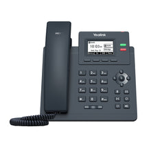 Load image into Gallery viewer, Yealink T31P IP Desktop Phone, 2xEthernet ports 10/100 PoE support, 2xSIP accounts, 2x Dual colour line keys, 2.3" 132x64 pixel back light LCD Display