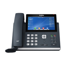 Load image into Gallery viewer, Yealink T48U Gb IP Phone With 7" Touch LCD, Dual USB Ports, Excludes PSU, 2x Ethernet ports 10/100/1000 PoE support, 16x SIP accounts, 29x Memory Keys