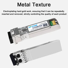 Load image into Gallery viewer, 10G SR SFP+ Module Multi-Mode Duplex LC Gigabit 850nm 300m Fiber SFP Transceiver Module Compatible with Cisco/Mikrotik Switch