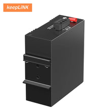 Load image into Gallery viewer, KeepLiNK Industrial 8-Port 10/100Mbps Gigabit Ethernet Switch Unmanaged 32G switching Plug and Play, IP40, Fanless, KP-9000-45-8TXm