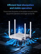 Load image into Gallery viewer, COMFAST WiFi6 Router AX3000 Mesh System WiFi Router Full Gigabit With 4*5dbi High Gain Antennas Wider Coverage Extender