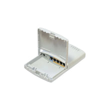 Load image into Gallery viewer, MikroTik RB750P-PBr2 PowerBox 650MHz CPU 64MB RAM Outdoor 5 Ethernet Port With PoE Outdoor Router, RouterOS L4, 5xEthernet with PoE output