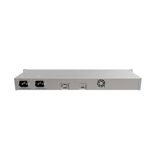 Load image into Gallery viewer, MikroTik RB1100AHx4 13-port Gigabit router 1U rack, 13×10/100/1000, RouterOS L6, 4 cores CPU, 2-pin terminal, PoE-IN