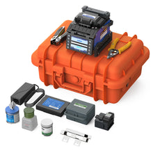 Load image into Gallery viewer, OrienTek-T45 Fusion Splicer, T49 Fiber Splicing Machine, T44 Optical Welding Machine, All-in-one fixer, Intelligent heat shrink, high accuracy