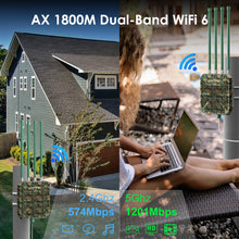 Load image into Gallery viewer, Wavlink WiFi Extender AX3000 WiFi6 Wireless Outdoor Access Point IP67 Weatherproof WiFi Repeater 300m 2.4/5.8GHz 3000Mbps WiFi AP