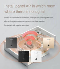 Load image into Gallery viewer, Tenda W13 dual-band Gigabit WiFi 6 panel AP, supports 80MHZ bandwidth, wireless speed up to 1500mbps 802.11a Wi-Fi