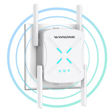 Load image into Gallery viewer, COMFAST AX1800 WiFi6 Repeater WiFi5 Network Router Extender 5G+2.4GHz Repeater Signal Booster WLAN Amplifier
