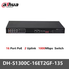 Load image into Gallery viewer, Dahua POE Switch 4/8/16/24 Ports 1/2 Uplink RJ45 Ethernet 100/1000Mbps Switch For IP Camera DH-S3000C-4GT2GT-DPWR