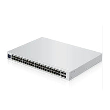 Load image into Gallery viewer, UBIQUITI 48-port, Layer 3 Etherlighting 2.5 GbE and PoE++ output Switch, 48 x 10 Gig SFP+, 6 x 40/100 Gig QSFP28 USW-Pro-Max-48-PoE