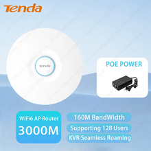 Load image into Gallery viewer, Tenda 3000Mbps Range Extender Wireless Access Point Dual Band 2.4G+5Ghz High Power WiFi6 Hotspot Router
