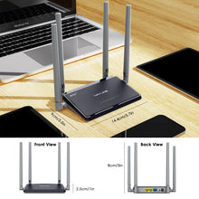 Load image into Gallery viewer, WavLink LTE Wireless Router High-Speed Mobile Router 300Mbps WiFi Router with SIM Card Slot 4x5dBi High Gain Antennas