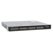 Load image into Gallery viewer, Cisco Catalyst 48Port Data 4x1G Uplink LAN Base Switch, 48*10/100/1000 Ethernet ports L3 4*1G SFP uplinks IP Base IOS WS-C3650-48TS-S