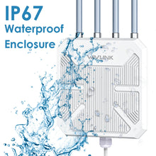 Load image into Gallery viewer, Wavlink AX1800 WiFi 6 Mesh Router 2.4G&5G Dual Band Gigabit Wireless Internet Router Up to 1500 Square Feet Coverage 64+ Devices