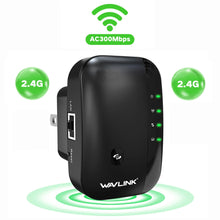 Load image into Gallery viewer, Wavlink Dual Band Wireless WiFi Repeater 2.4G&5G WiFi Extender/Router WiFi Boost Easy Install Wall-plug WPS Button