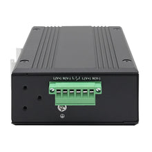 Load image into Gallery viewer, UOTEK Industrial 1000M 4 Ports Unmanaged Ethernet POE Switch Gigabit Optical Fiber SEP SC Interface DIN-Rail UT-6405G-POE