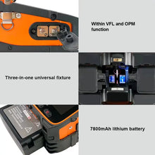 Load image into Gallery viewer, Original AI-9 AI-6 AI-5 Signal Fire Fiber Fusion Splicer 10 Languages freely Switch Built-in Optical Power Meter and VFL5.0 CE,FCC,RoHS