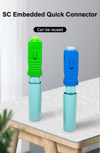 Load image into Gallery viewer, ONTi New SC APC SM Single-Mode Fiber Optical Connector FTTH Tool Cold Connector Tool SC UPC Fiber Optic Fast Connector