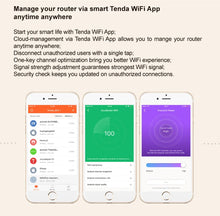 Load image into Gallery viewer, Tenda AC5 Dual Band 5G Home Router Wireless WiFi High-speed 1200M Signal Coverage Wifi Extender English Access Point