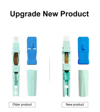 Load image into Gallery viewer, ONTi New SC APC SM Single-Mode Fiber Optical Connector FTTH Tool Cold Connector Tool SC UPC Fiber Optic Fast Connector