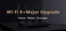 Load image into Gallery viewer, Huawei WiFi AX6 Dual Band WiFi 6+ Router, 7200 Mbps, 4k QAM, 8 Channel Signal, 2.4G and 5G, Wireless / Wired, Wi-Fi 802.11g, QoS