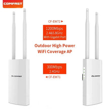Load image into Gallery viewer, COMFAST CF-EW72 QCA Outdoor AP Long Range 5G WiFi Access Point Wireless Network Amplifier CPE