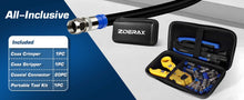 Load image into Gallery viewer, ZoeRax Coax Cable Crimper Tool Kit with Wire Stripper,20PCS F Connectors–Coax Compression Tool for RG6,RG59,RG11