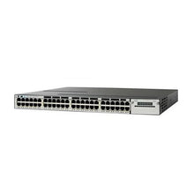 Load image into Gallery viewer, Catalyst 3850 48Port Ethernet Switch with 48*10/100/1000 Ethernet PoE+ ports, 1100WAC power supply, 1 RU, IP Services WS-C3850-48F-E