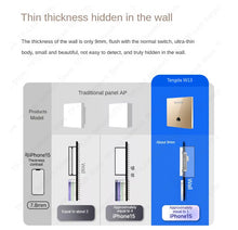 Load image into Gallery viewer, Tenda W13 dual-band Gigabit WiFi 6 panel AP, supports 80MHZ bandwidth, wireless speed up to 1500mbps 802.11a Wi-Fi