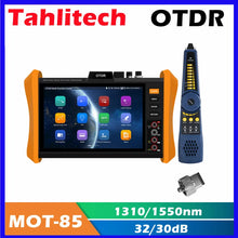 Load image into Gallery viewer, 8-Inch Touch Screen OTDR Tester Optic Fiber Live Test SC/UPC 150km Optical Reflectometer OPM OLS VFL Tester SC/UPC Connector