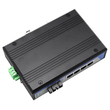 Load image into Gallery viewer, UOTEK 4 Ports Gigabit Network Fiber Optic Transceiver Media Converter Supports Full-duplex and Half-duplex IP40 Rating UT-2604GMM-ST