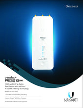 Load image into Gallery viewer, Ubiquiti RP-5AC-Gen2 ISP airMAX Rocket Prism AC 5 GHz Radio High-performance 5 GHz basestation for PtMP or PtP links, 500+ Mbps