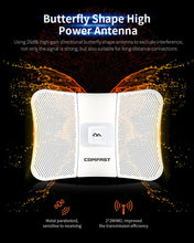 Load image into Gallery viewer, COMFAST 900Mbps 25km Long Range Transmission Signal Amplifier WiFi Repeater Router CF-E319A 5G Outdoor Wireless Bridge CPE