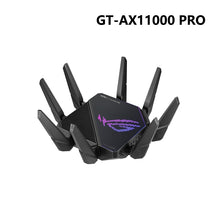 Load image into Gallery viewer, Asus GT-AX11000 Pro Tri-band WiFi6 Gaming Router World's first 1x10G/1x2.5G WAN/LAN Game Port DFS, 2G Quad-Core Processor