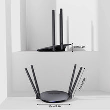 Load image into Gallery viewer, Wavlink AC1200 Dual Band Wi-Fi Router Gigabit Ethernet Router 5GHz&2.4Ghz Wireless WiFi Repeater WPS With 4x5dBi Antennas Home