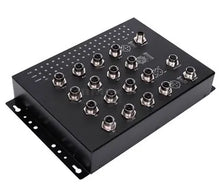 Load image into Gallery viewer, InMax Manufacturer EN50155 railway network switch 16 port full Gigabit managed M12 Railway Ethernet Switch 58G switching capacity