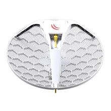 Load image into Gallery viewer, MikroTik LHG 5AC Outdoor WiFi Access Point RBLHG-5nD Wireless Bridge 5GHz CPE Point-to-Point Integrated Antenna 24.5dBi Dual Chain