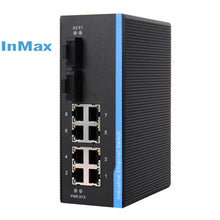 Load image into Gallery viewer, InMax i710B Manufacturer SNMP CLI 10×10/100/1000Mbps port gigabit L2 industrial managed ethernet switch 22Gbps switching capacity
