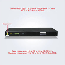 Load image into Gallery viewer, Huawei S1700 Series S1720-28GWR-PWR-4TP Switch with 8*10/100/1000 Ethernet PoE+, 16*10/100/1000 Ethernet port, Enterprise Web-managed