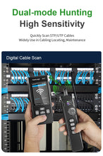 Load image into Gallery viewer, NOYAFA NF-8506 Network Cable Tester Support PING test/IP scan/network port speed Multifunction Cable Tracker finding tool