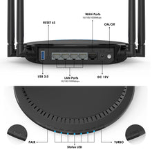 Load image into Gallery viewer, Wavlink AX1800 WiFi 6 Mesh Router 2.4G&5G Dual Band Gigabit Wireless Internet Router Up to 1500 Square Feet Coverage 64+ Devices