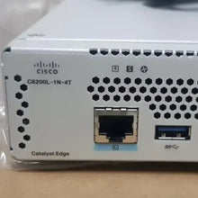 Load image into Gallery viewer, Cisco Catalyst 8200 Series Edge Platforms uCPE C8200L Enterprise, C8200L 1RU w/ 1 NIM slot and 4x 1 Gigabit Ethernet WAN ports network switch