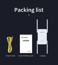 Load image into Gallery viewer, COMFAST 3000Mbps WiFi 6 Repeater 2.4G&5GHz Dual Band Wireless Extender 802.11ax Full Gigabit Port For Home Office CF-XR186