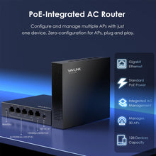 Load image into Gallery viewer, Wavlink Gigabit PoE Switch with AC Controller LAN/WAN Ports Supports IEEE 802.3AF/AT Auto-Discovery and Centralized AP Management