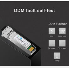 Load image into Gallery viewer, 10G SR SFP+ Module Multi-Mode Duplex LC Gigabit 850nm 300m Fiber SFP Transceiver Module Compatible with Cisco/Mikrotik Switch
