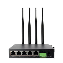 Load image into Gallery viewer, 300Mbps M2M IoT VPN Industrial Wireless Router Modem Wi-Fi Router Openwrt 4G LTE WiFi Router with SIM Card Slot 150 Mbps, 300 Mbps