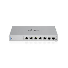 Load image into Gallery viewer, Ubiquiti US-XG-6POE 10 Gbit Ethernet PoE Switch 170W, with SFP+ (Gen1), 4x1/2.5/5/10 GbE PoE++ ports, 2x10G SFP+ ports, Layer 3 switching, 2xDC