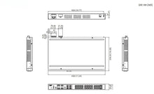 Load image into Gallery viewer, Advantech EKI-9628G-4CI Rackmount 24G+4G Combo Ports Industrial L3 Managed Ethernet Switch, supports static route and NAT