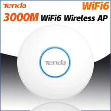 Load image into Gallery viewer, Tenda 3000Mbps Range Extender Wireless Access Point Dual Band 2.4G+5Ghz High Power WiFi6 Hotspot Router