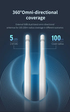 Load image into Gallery viewer, COMFAST High Power Outdoor Wireless AP 1200Mbps WiFi Router 2.4/5.8Ghz POE Long Range Extender Amplifier